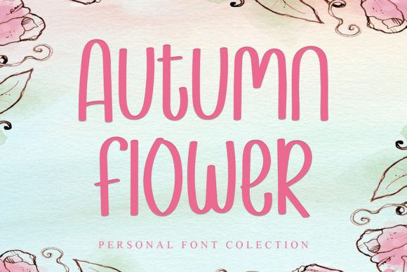 Autumn Flower: A Handwritten Font That Elevates Modern Design