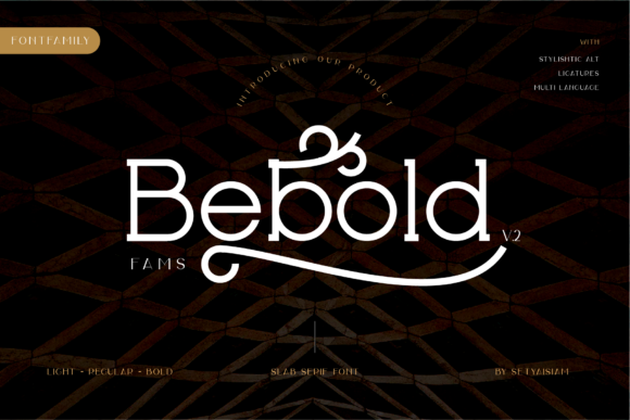 Bebold: A Modern Slab Serif Font for Creative Impact