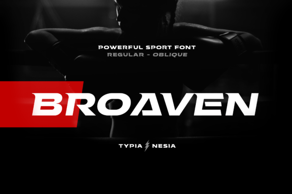 Broaven: A Bold Slab Serif Font for Modern Branding and Creative Projects