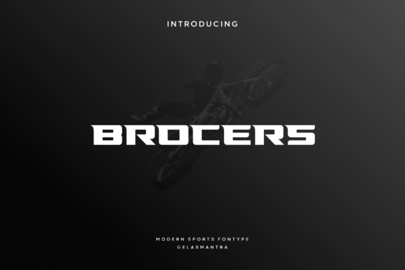 Brocers: A Bold Slab Serif Font for Designers and Content Creators