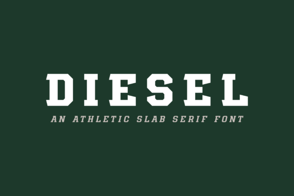 Diesel: A Dynamic Font for Bold Typography