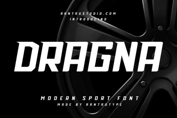 Dragna: A Dynamic Font for Modern Design Needs
