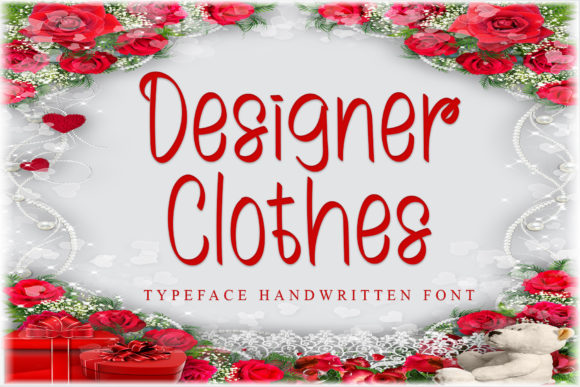 Enhancing Design with the Elegance of Designer Clothes Font