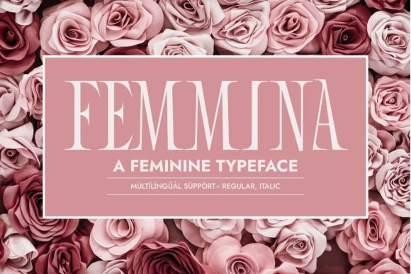 Femmina: The Perfect Slab Serif Font for Women-Centric Design Projects