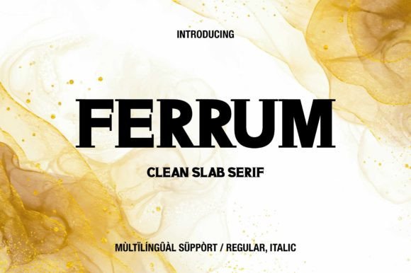 Ferrum: The Strategic Font for Impactful Design and Clear Communication