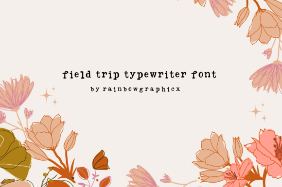 Field Trip Typewriter: A Funky and Creative Font for Seasonal Projects