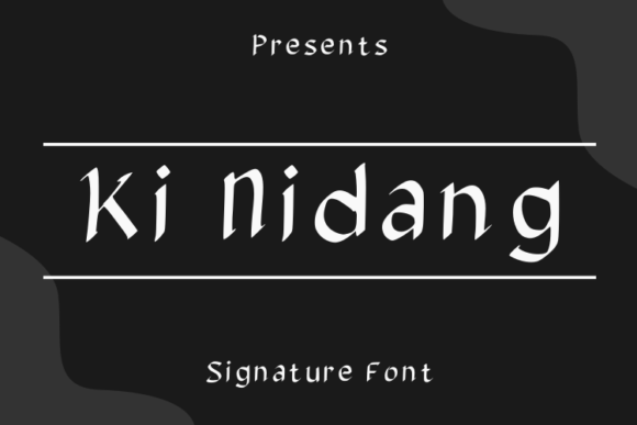 Ki Nidang: A Modern Slab Serif Typeface for Sophisticated Design