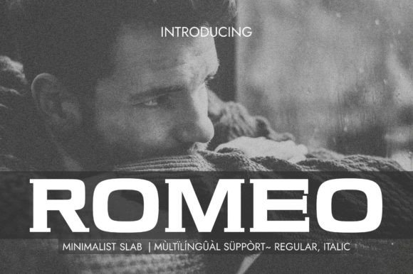 Romeo: A Typeface Designed for Clarity and Strategic Communication