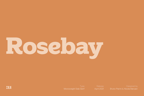 Rosebay: A Bold and Stylish Font for Modern Design Needs