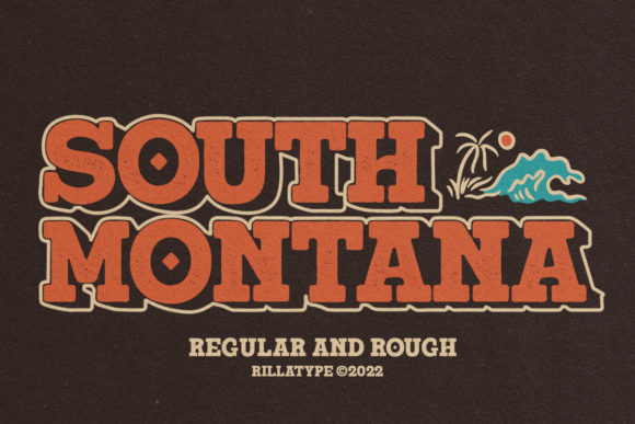 South Montana: A Bold Vintage Font for Modern Design