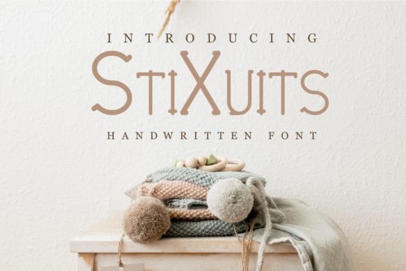 Stixuits: A Playful Slab Serif Font for Creative Projects
