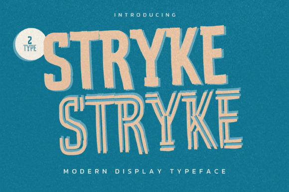 Stryke: A Modern Slab Serif Font with a Handcrafted Edge