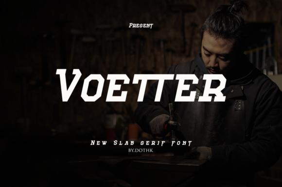 Voetter: A Bold Slab Serif Font for Impactful Design